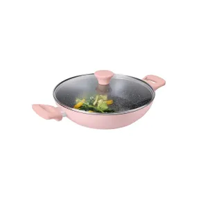 Image Sauteuse SILVERCREST Fonte d’aluminium Ø 28 cm - Vert Menthe, Noir ou Rose à 12,99€