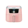 Image Friteuse à air chaud SILVERCREST SHFD2000D2 - 4,7 L - Rose ou Vert pastel à 39,99€ (29.99€ Lidl Plus)