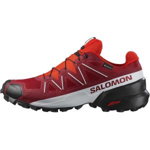 Image Chaussures de trail Salomon Speedcross 5 GORE-TEX - Red Dahlia White Black à 122,40€