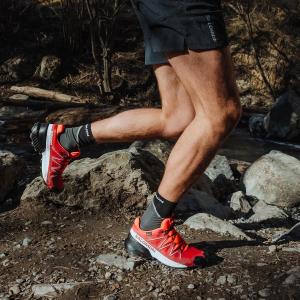 Image Chaussures de trail Salomon Speedcross 5 GORE-TEX - Red Dahlia White Black à 122,40€
