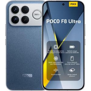 Image Smartphone XIAOMI POCO F8 Ultra - Bleu denim ou Noir à 579€