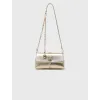 Image Sac à main Maje Miss M Walk métalisé - Doré clair à 196€