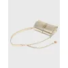 Image Sac à main Maje Miss M Walk métalisé - Doré clair à 196€
