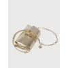 Image Sac à main Maje Miss M Walk métalisé - Doré clair à 196€