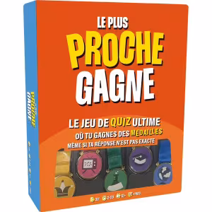 Image Jeu de société Asmodée Le Plus Proche Gagne - Rouge à 24,49€