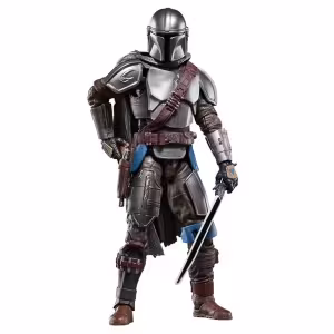 Image Figurine Hasbro The Mandalorian Star Wars Black Series - Noir à 15€