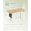 Image Bureau électrique SONGMICS LSD132YA01 - Doré Chêne à 91,79€