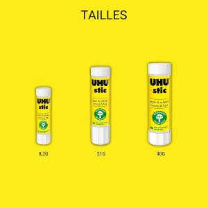 Image Bâton de colle UHU Stic - Blanc à 7,79€