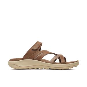 Image Sandales Merrell District 4 Leather Weave - Mocha à 56€
