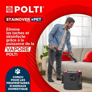 Image Shampouineuse Polti StainOver Pet SC50 - Gris Foncé à 279,99€
