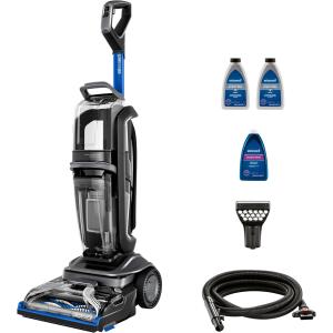 Image Nettoyeur vapeur BISSELL Revolution HydroSteam 3670N - Noir, Titane, Bleu Cobalt à 299,98 €