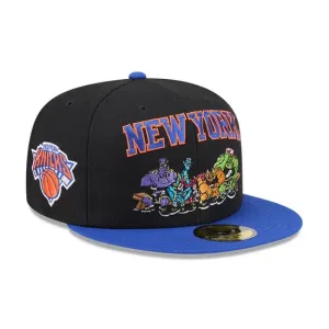 Image Casquette New Era 59FIFTY Fitted Space Jam Tune Squad New York Knicks - Noir à 42€