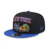 Image Casquette New Era 59FIFTY Fitted Space Jam Tune Squad New York Knicks - Noir à 42€