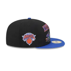 Image Casquette New Era 59FIFTY Fitted Space Jam Tune Squad New York Knicks - Noir à 42€