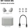 Image Écouteurs Sony WF-1000XM6 - Argent Platine à 239,99€