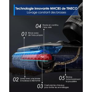 Image Aspirateur laveur Tineco S7 Stretch Ultra - Noir à 299,98€