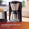 Image Cafetière filtre PHILIPS HD7546/20 - Inox à 55,99€