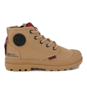 Image Bottes Palladium LIL PAMPA KID - Brown à 25€
