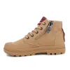 Image Bottes Palladium LIL PAMPA KID - Brown à 25€