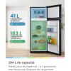 Image Réfrigérateur Comfee RCT210DK3 - Noir à 249,99€