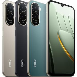 Image Smartphone XIAOMI POCO C81 Pro - 128Go, 6.9" 120Hz - Noir, Or ou Vert à 109€