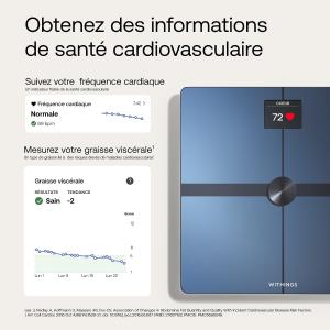 Image Balance connectée Withings Body Smart - Noir à 84€