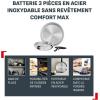 Image Set de poêles Tefal Ingenio Comfort Max - Acier Inoxydable à 48,99€