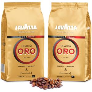 Image Pack 2x1kg Café en grains Lavazza Qualità Oro Perfect Symphony - Intensité 5 - 34,70€