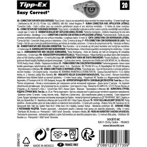 Image Rubans correcteurs Tipp-Ex Easy Correct - Blanc à 24,29€