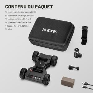 Image Chariot motorisé NEEWER DL400 - Black à 129€
