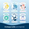 Image Pack 123 Couches bébé Biolane Taille 5 - 11-25 kg - Blanc à 49,43€