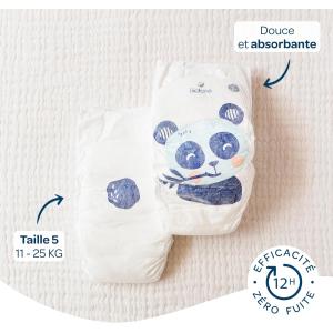 Image Pack 123 Couches bébé Biolane Taille 5 - 11-25 kg - Blanc à 49,43€