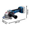 Image Meuleuse angulaire Bosch Professional GWS 18V-11 S - Blue à 142,99€