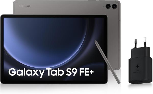 Image Tablette Tactile 12.4" Samsung Galaxy Tab S9 FE+ Wifi (128Go) - S Pen et Chargeur inclus