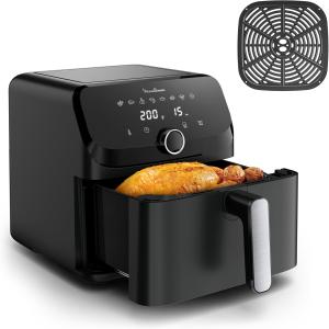 Image Friteuse sans huile Moulinex EZ8558F0 Easy Fry Mega - Noir à 69,99€