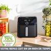 Image Friteuse sans huile Moulinex EZ8558F0 Easy Fry Mega - Noir à 69,99€