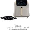 Image Friteuse sans huile Ninja Air Fryer MAX PRO AF180EUSD - 6.2L - Stone/Or à 99,99€