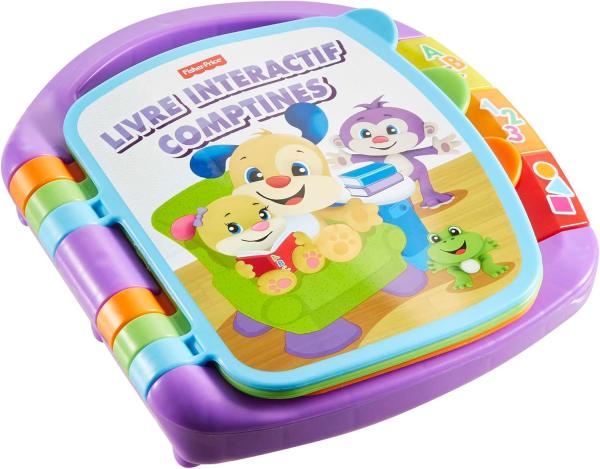 Image Livre Comptines Bébé Sonore Fisher-Price CDH39 Interactif - StoryBook Rhymes