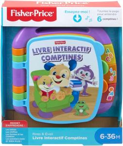 Image Livre Comptines Bébé Sonore Fisher-Price CDH39 Interactif - StoryBook Rhymes