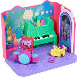 Image Playset DREAMWORKS GABBY'S DOLLHOUSE La Salle de Musique DJ Miaou - Dj Miaou à 12,69€