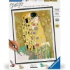 Image Peinture par numéros Ravensburger CreArt Collection d'art - Klimt - Le Baiser à 24,21€