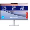 Image PC tout-en-un 24" Lenovo IdeaCentre A100 (N100, RAM 8Go, SSD 512Go) - Win11 - Gris Cloud à 449,99€