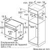 Image Four encastrable Bosch HBG7541B1 - Noir à 669€