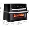 Image Friteuse sans huile Moulinex Easy Fry Dual Flex - Noir à 129,99€