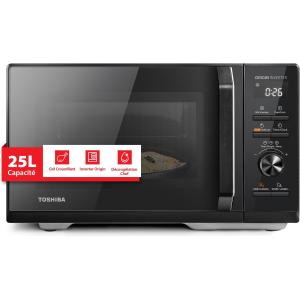 Image Four micro-ondes combiné Toshiba MW3-AG25PFI(BK) - Noir 25l à 112,99€