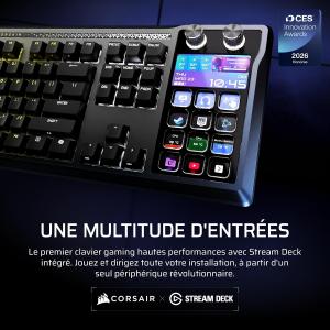 Image Clavier mécanique Corsair GALLEON 100 SD - Noir à 299,99€