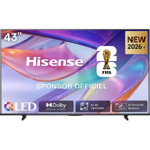 Image Smart TV 43" 4K Hisense 43E7S - Gris à 269€