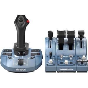 Image Manche de vol Thrustmaster TCA Captain Pack X Airbus Edition - Noir/Bleu à 239,99€