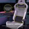 Image Fauteuil gaming Corsair T3 RUSH - Gris & Blanc à 269,90€