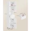 Image Colonne salle de bain VASAGLE KAIN BBC560P31 - Blanc Nuage à 67,99€